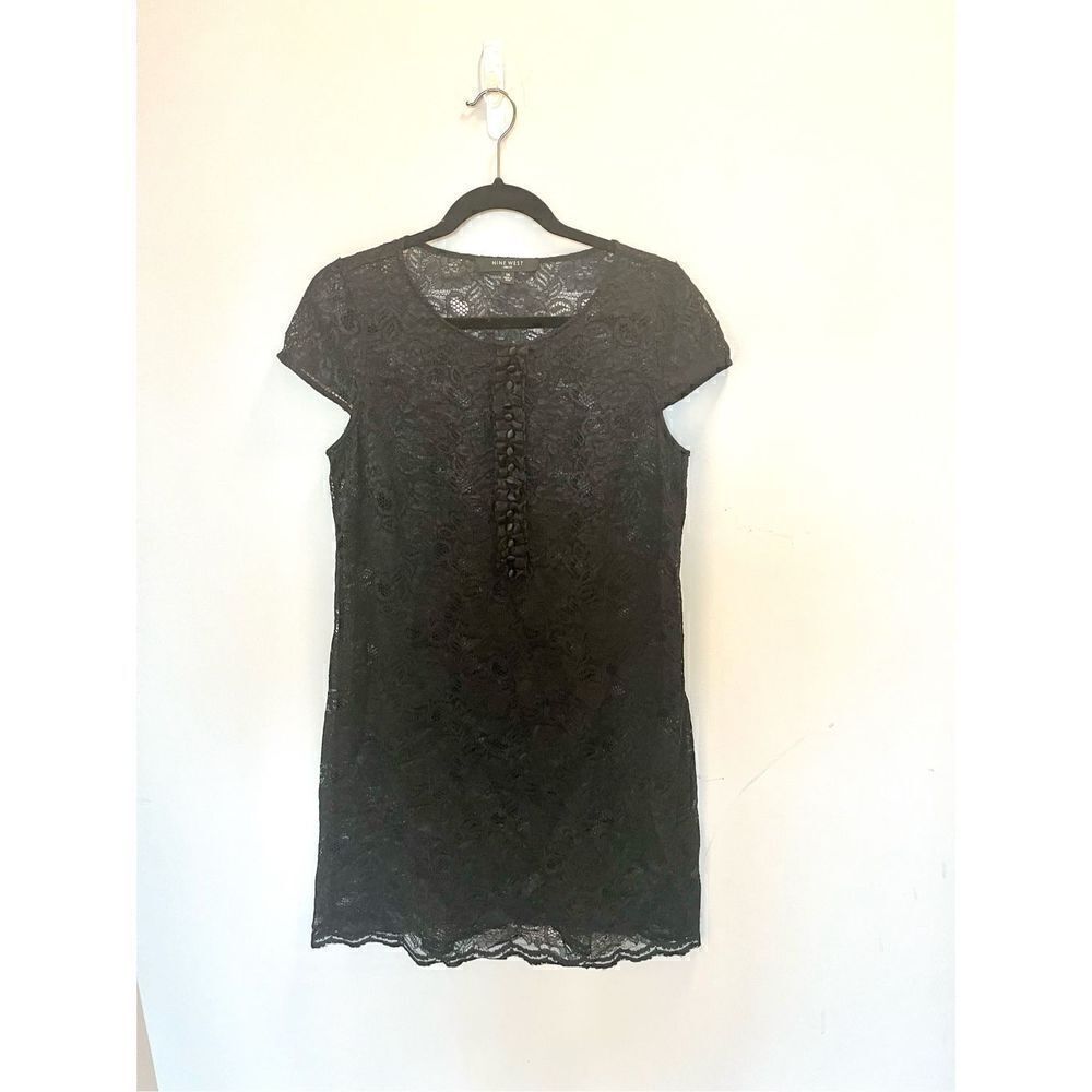 Nine West lace shell dress size 14
